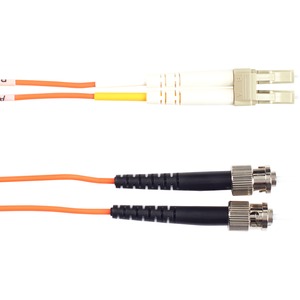 Black Box Fiber Optic Duplex Patch Cable - ST Male - LC Male - 49.21ft