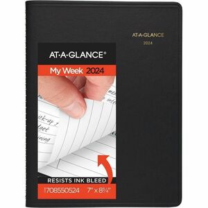 At-A-Glance Weekly Open Scheduling Planner - Julian Dates - Weekly - 1 Year - January 2022 till December 2022 - 1 Week Double Page Layout - 6 3/4