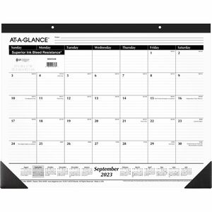 At-A-Glance 16-Month Monthly Desk Pad