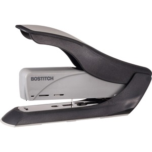 Bostitch+Spring-Powered+Antimicrobial+Heavy+Duty+Stapler+-+60+Sheets+Capacity+-+5%2F16%26quot%3B+%2C+3%2F8%26quot%3B+Staple+Size+-+1+Each+-+Black%2C+Gray