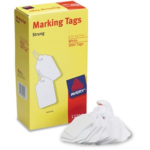 Avery® White Marking Tags - 2.75