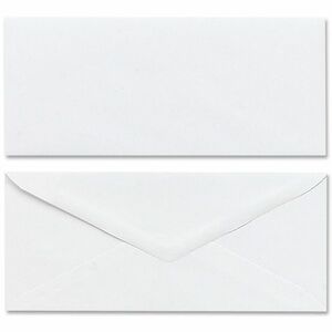 Mead+Plain+White+Envelopes+-+Business+-+%2310+-+4+1%2F8%26quot%3B+Width+x+9+1%2F2%26quot%3B+Length+-+Gummed+-+50+%2F+Box+-+White