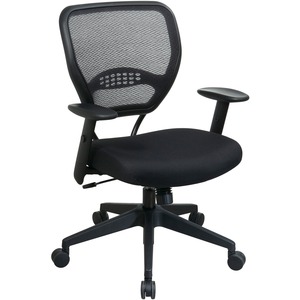 Office+Star+Professional+Air+Grid+Back+Managers+Chair+-+Black+Mesh+Seat+-+Mesh+Back+-+Black+Frame+-+5-star+Base+-+1+Each