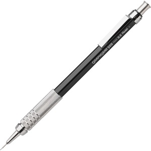 Pentel+GraphGear+500+Mechanical+Pencil+-+HB+Lead+-+0.5+mm+Lead+Diameter+-+Refillable+-+Black+Barrel+-+1+Each
