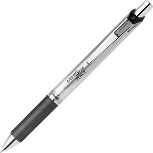 Pentel+EnerGize+Mechanical+Pencils+-+%232+Lead+-+0.5+mm+Lead+Diameter+-+Refillable+-+Black+Barrel+-+1+Dozen