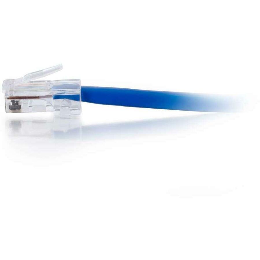 C2G-14ft Cat5E Non-Booted Unshielded (UTP) Network Patch Cable (100pk) - Blue