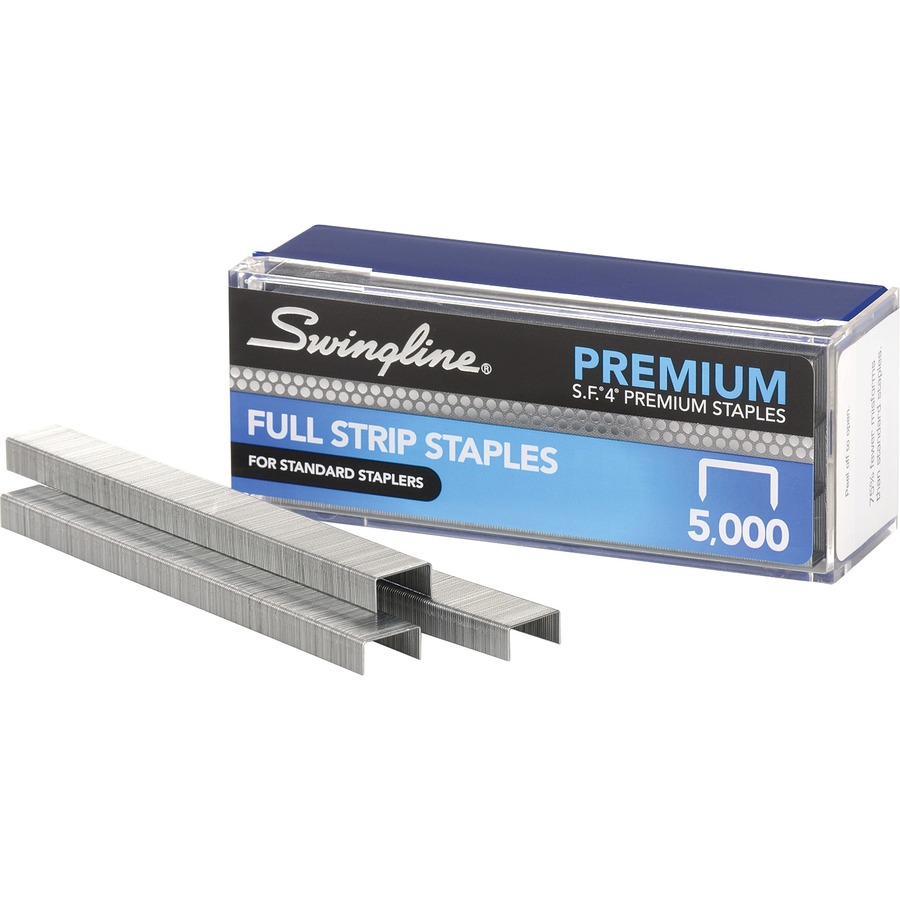 Swingline® S.F.® 4® Premium Staples, 1/4 Length, 210/Per Strip