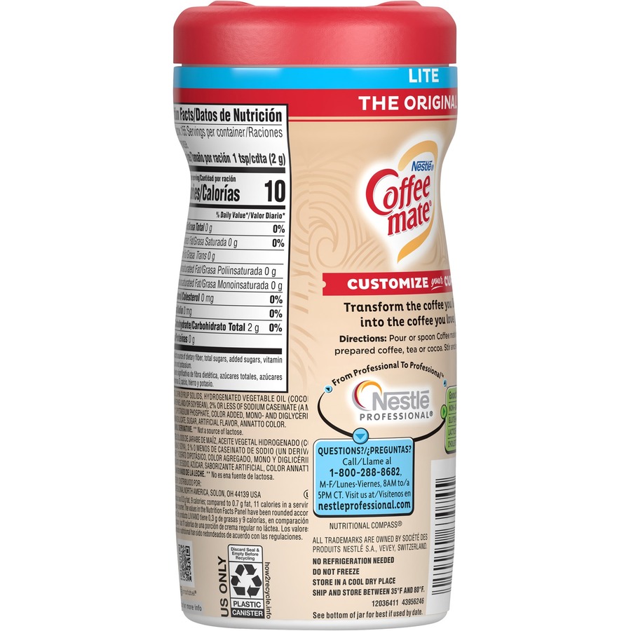 Nestle Coffee Mate Gluten-free Lactose-free the Original Powder Coffee  Creamer 35.3 oz canister, Shelf Stable Coffee Creamer & Syrup