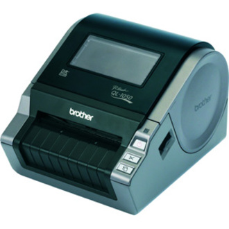 Brother P-touch QL-1050 Direct Thermal Printer - Label Print - With Cutter - Black, Silver