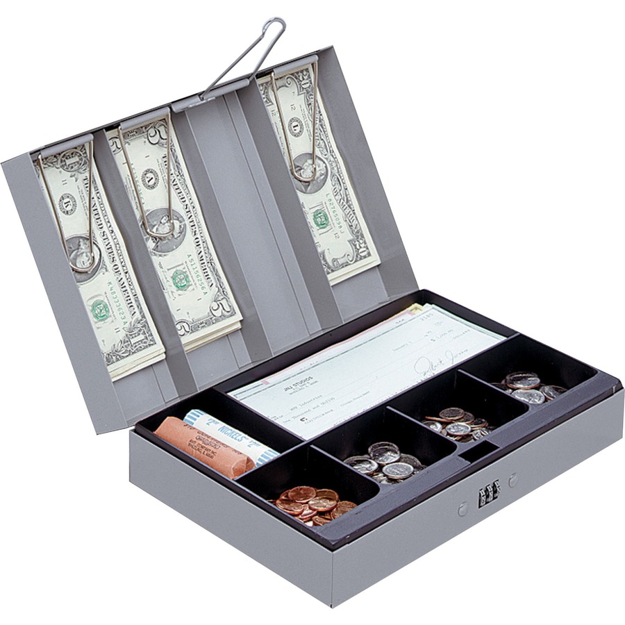 Picture of Sparco Steel Combination Lock Steel Cash Box
