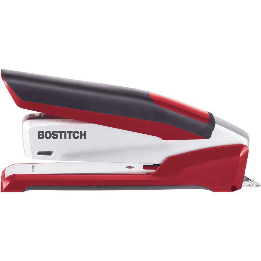 Bostitch Stapler with Staples - InPower Red - Spring Powered