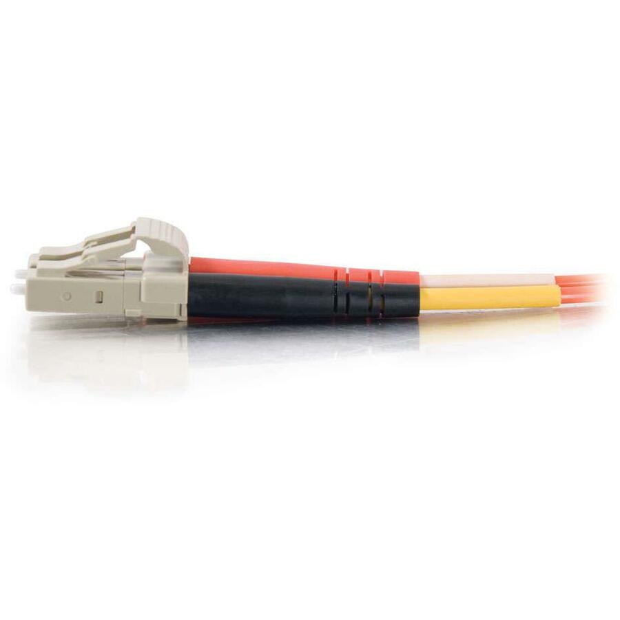 C2G-7m LC-LC 62.5/125 OM1 Duplex Multimode PVC Fiber Optic Cable (LSZH) - Orange