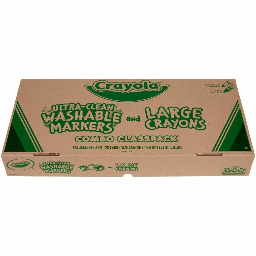 Crayola Ultra Clean Washable Large Crayons, 5 ct.