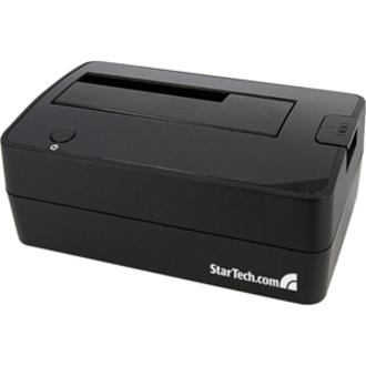 StarTech Single Bay USB 3.0 to SATA Hard Drive Docking Station, USB 3.0 (5 Gbps) Hard Drive Dock, External 2.5/3.5" SATA HDD/SSD Dock