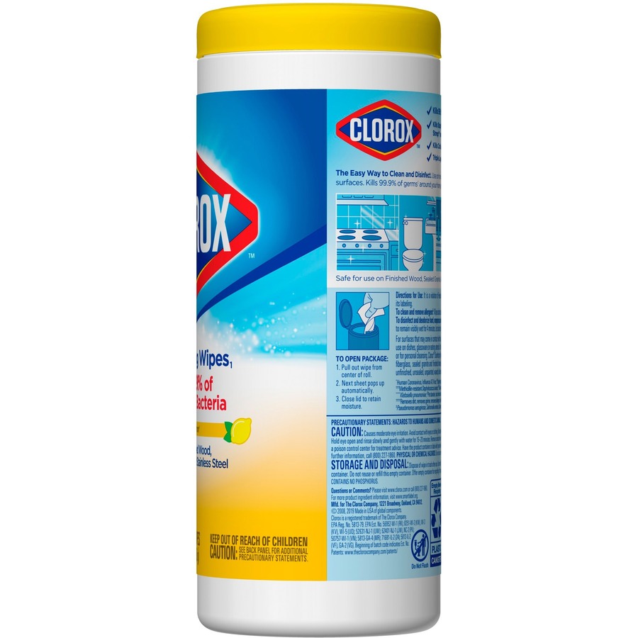 Lingettes d&eacute;sinfectantes Clorox