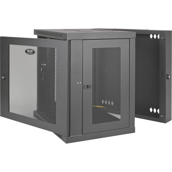 Tripp Lite 10U 19" Wallmount Rack Enclosure Cabinet - Black (SRW10US)