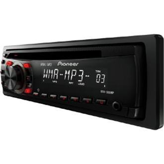 Pioneer DEH-1300MP CD Receiver and Remote Control
