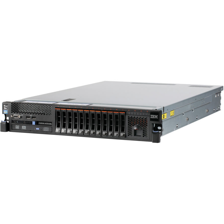 Lenovo System x x3750 M4 8722B2U 2U Rack Server - 2 x Intel Xeon E5-4620 2.20 GHz - 16 GB RAM - 6Gb/s SAS Controller