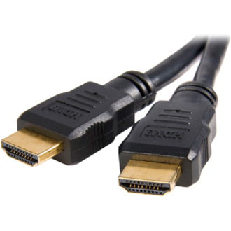 StarTech 6ft/2m HDMI Cable, 4K High Speed HDMI Cable with Ethernet, Ultra HD 4K 30Hz Video, HDMI 1.4 Cable, HDMI Monitor Cord, Black