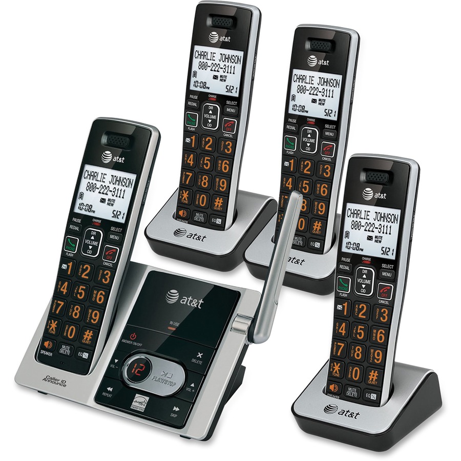 AT&T CL82413 DECT 6.0 Cordless Phone Analog & Digital Phones AT&T Corp