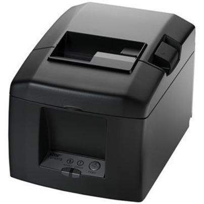Star Micronics TSP650II Thermal Printer, USB - Auto Cutter, External Power Supply Included, Gray