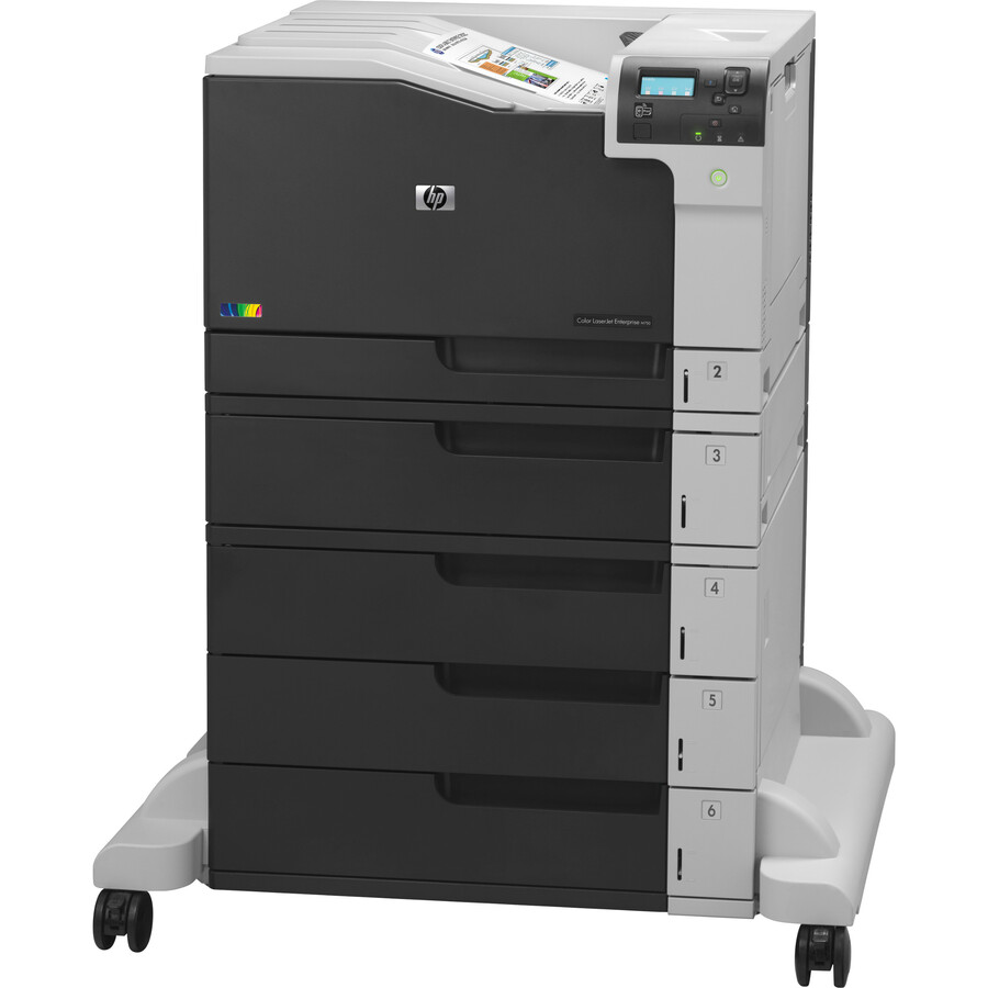HP LaserJet M750 M750xH Desktop Laser Printer - Color