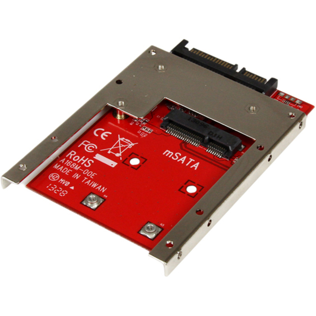 StarTech mSATA SSD to 2.5in SATA Adapter Converter, TAA