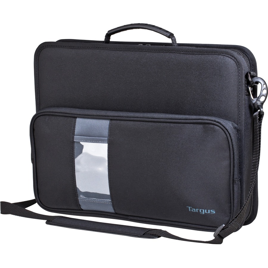 Targus TKC002 Carrying Case Rugged (Briefcase) for 14" Notebook - Black, Gray
