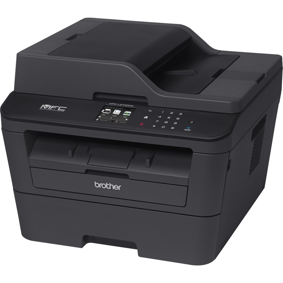 Brother MFC-L2740DW Laser Multifunction Printer - Monochrome - Duplex