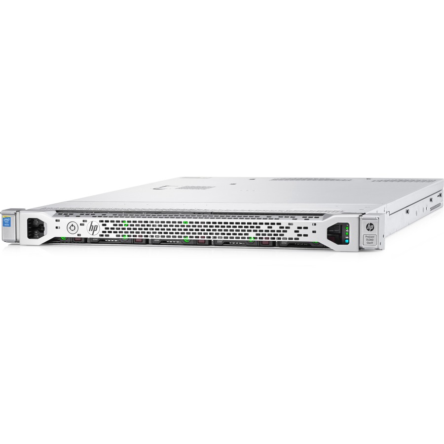 HPE ProLiant DL360 G9 1U Rack Server - 1 x Intel Xeon E5-2630 v3 2.40 GHz - 16 GB RAM - 12Gb/s SAS Controller