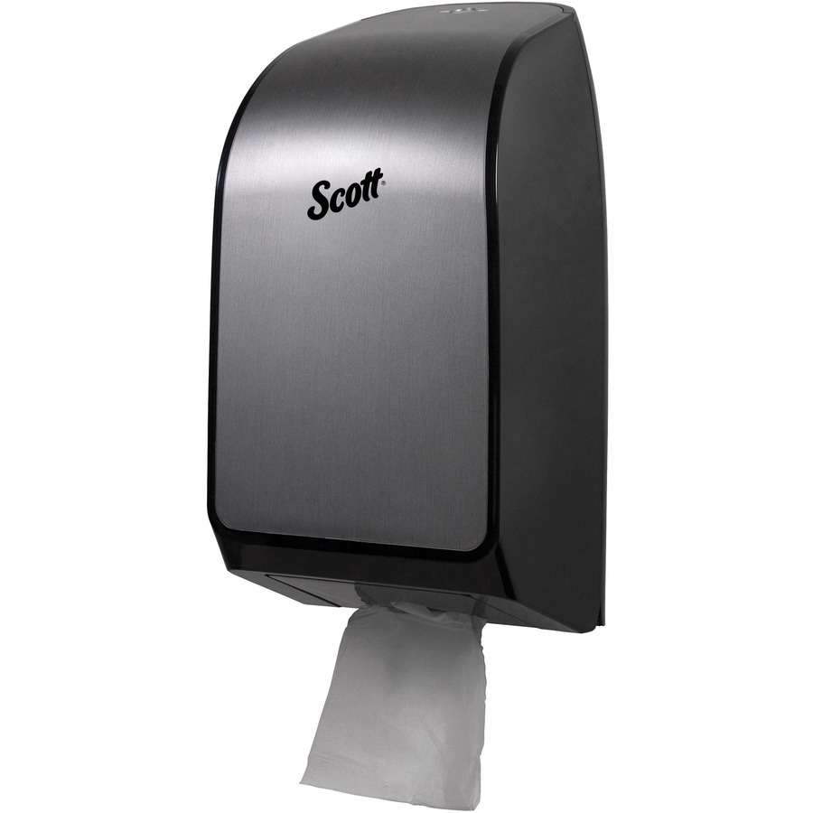 Scott Mod Hygienic Bathroom Tissue Dispenser - 2 x Full Clip, 1 x ...