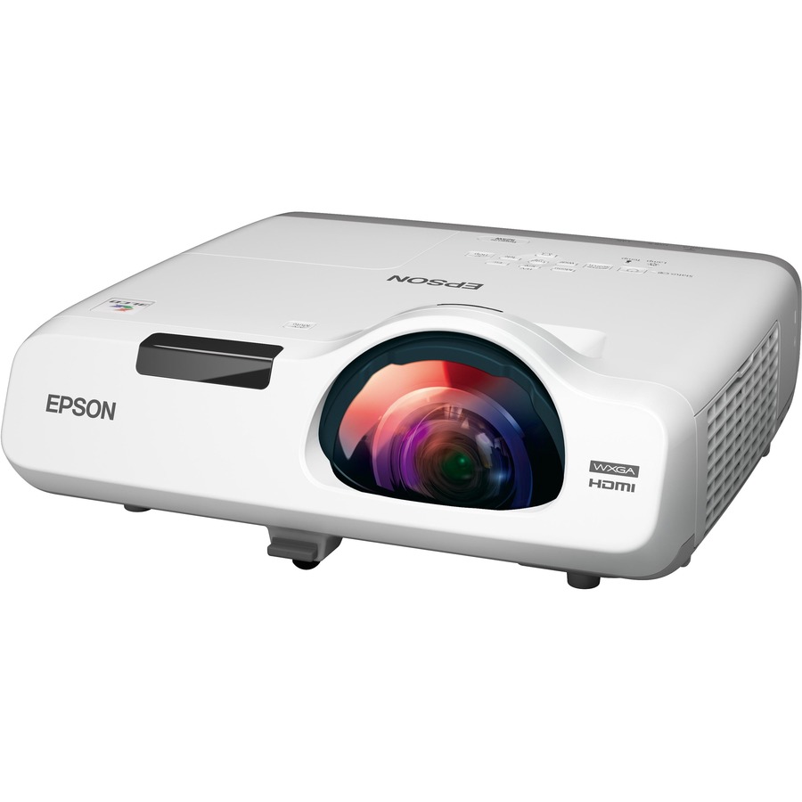 Epson PowerLite 525W Short Throw LCD Projector - 16:10 - White