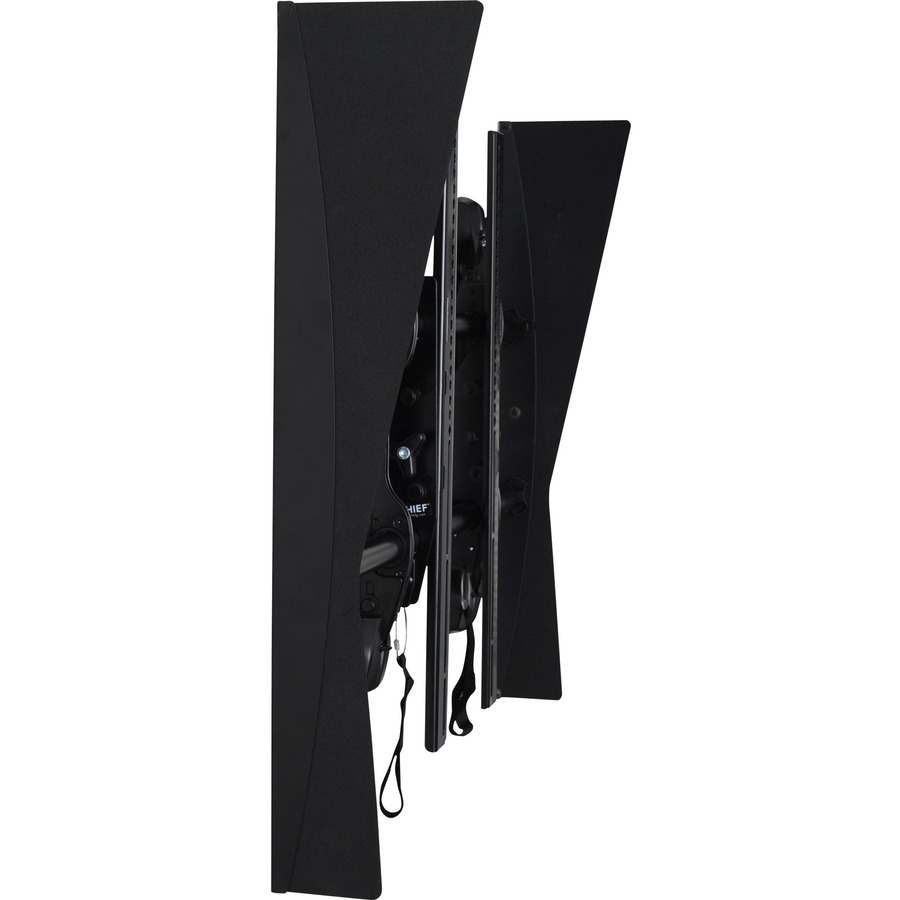 Chief Fusion Side Cover Accessory - For Wall Mounts - Black
