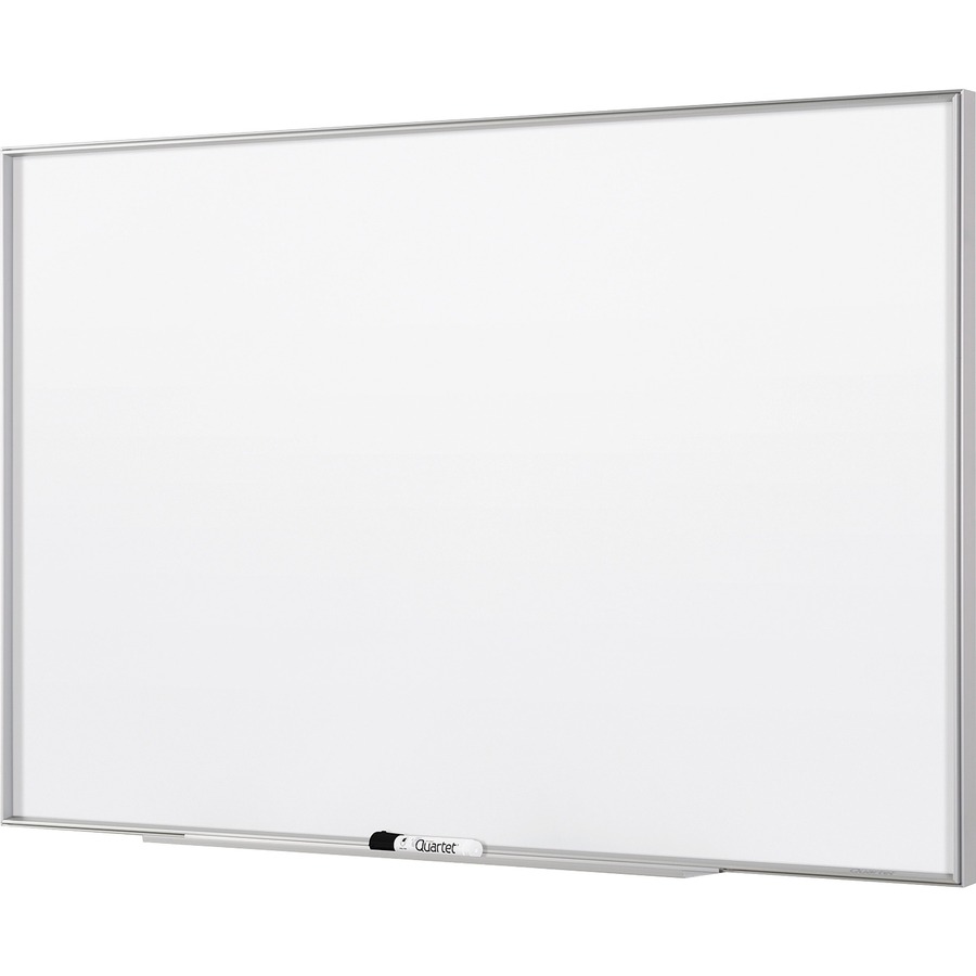 Magnetic Dry-Erase Whiteboard, 48 x 72, Silver Frame