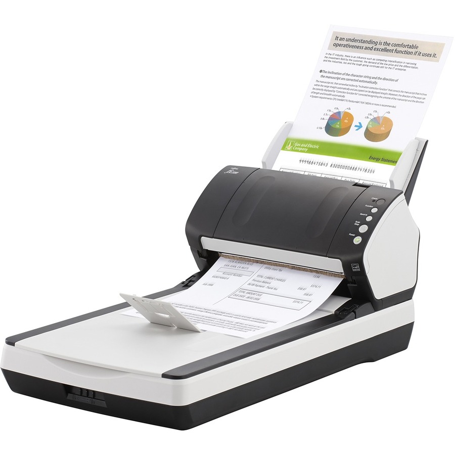 Fujitsu fi-7240 Flatbed Scanner - 600 dpi Optical