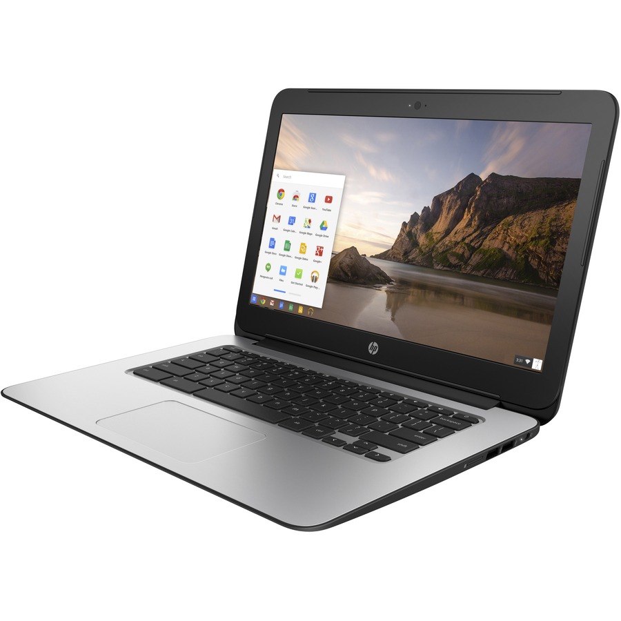 HP Chromebook 14 G4 14" Chromebook - 1366 x 768 - Intel Celeron N2840 Dual-core (2 Core) 2.16 GHz - 4 GB Total RAM - 32 GB SSD