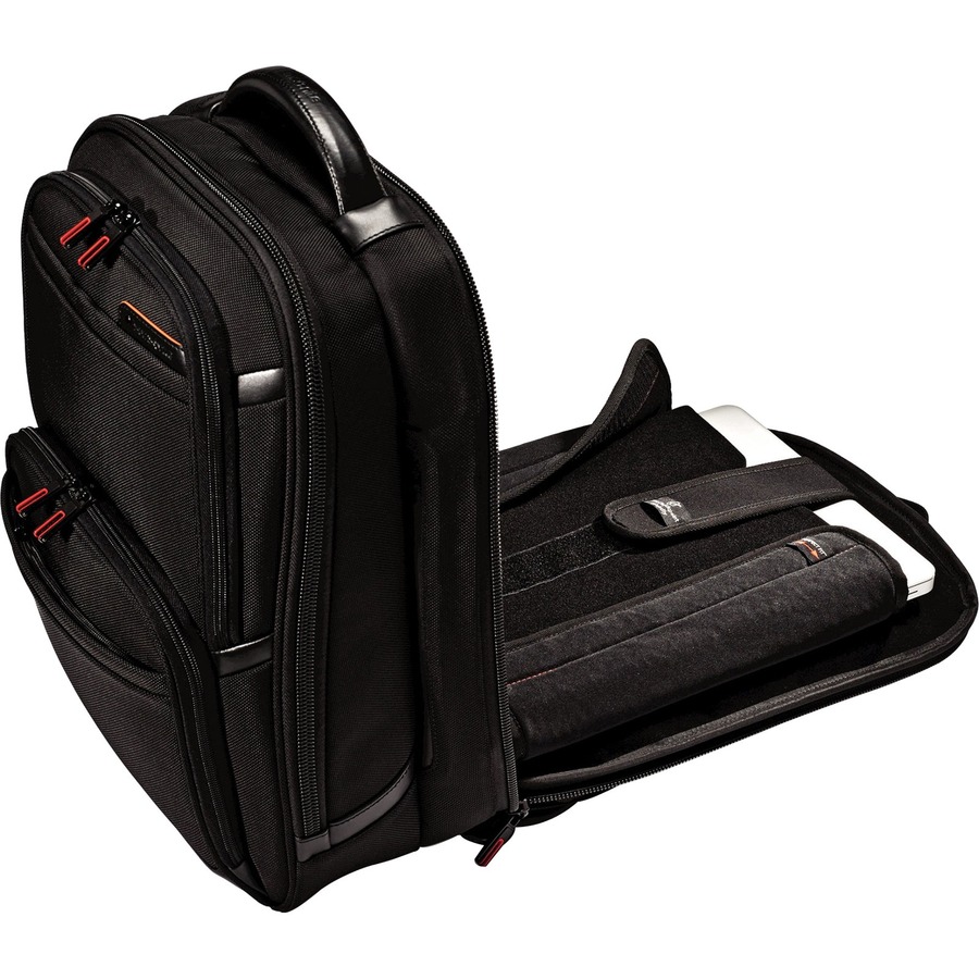 Samsonite Pro 4 DLX Travel/Luggage Case (Backpack) for 15.6" Apple iPad Notebook - Black