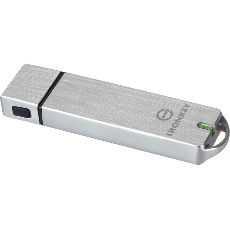 IronKey IronKey Basic S1000 Encrypted Flash Drive - 128 GB - USB 3.0 - 256-bit AES - 5 Year Warranty