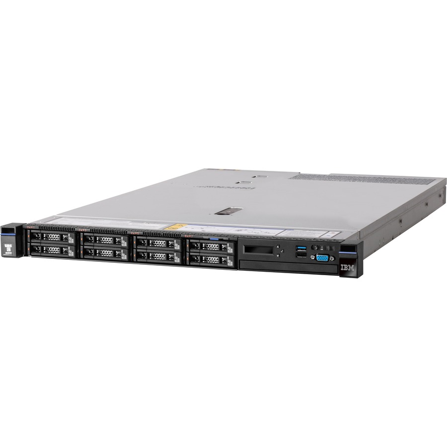 Lenovo System x x3550 M5 8869KLU 1U Rack Server - 1 x Intel Xeon E5-2650 v4 2.20 GHz - 16 GB RAM - 12Gb/s SAS, Serial ATA Controller
