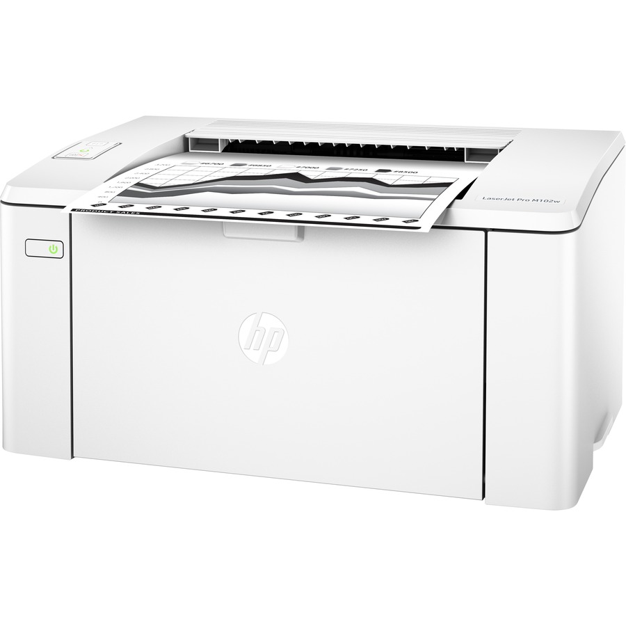 HP LaserJet Pro M102w Desktop Laser Printer - Monochrome