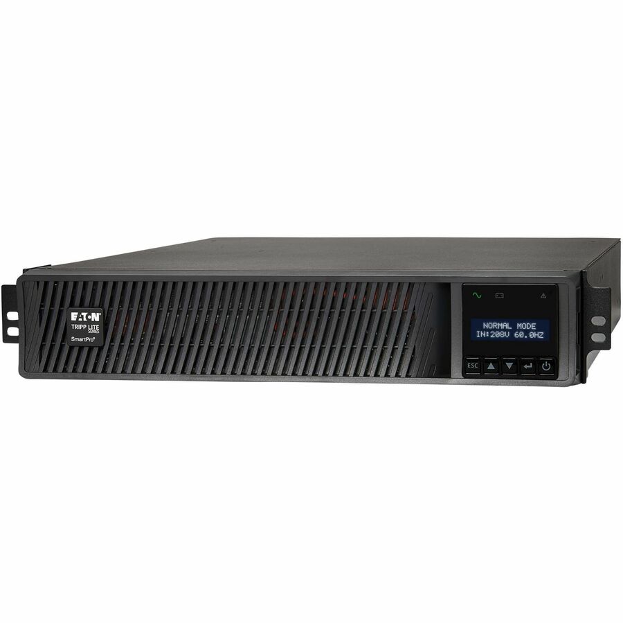 Eaton Tripp Lite series SmartPro 1500VA 1500W 208V Line-Interactive Sine Wave UPS - 8 Outlets, Extended Run, Network Card Option, LCD, USB, DB9, 2U Rack/Tower Battery Backup