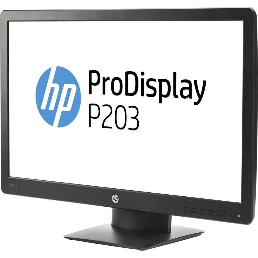HP Business P203 20" Class HD+ LCD Monitor - 16:9 - Black