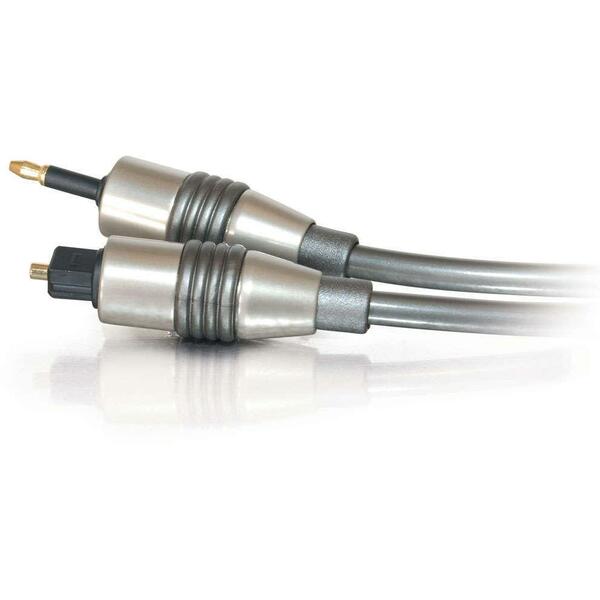 C2G 3m Velocity LT Audio Cable Mini Optical to Toslink Black (27017)
