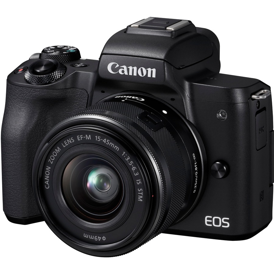 Canon EOS M50 Mirrorless Digital Camera with 15-45mm EF-M IS STM