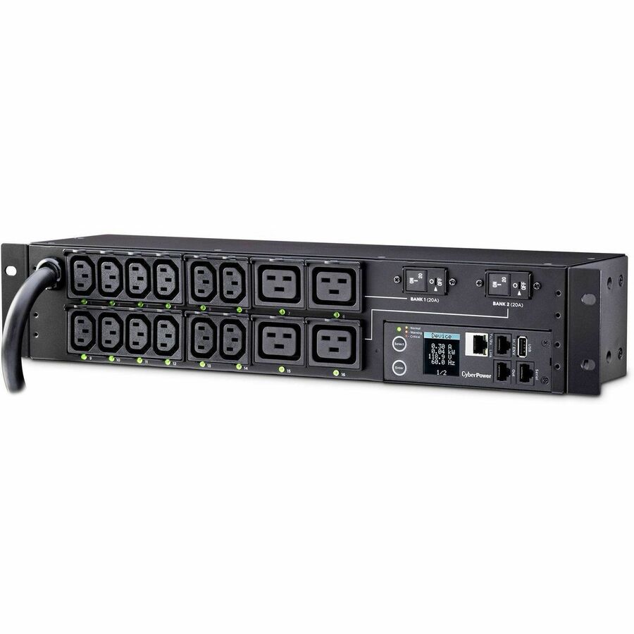 CyberPower PDU41008 Single Phase 200 - 240 VAC 30A Switched PDU