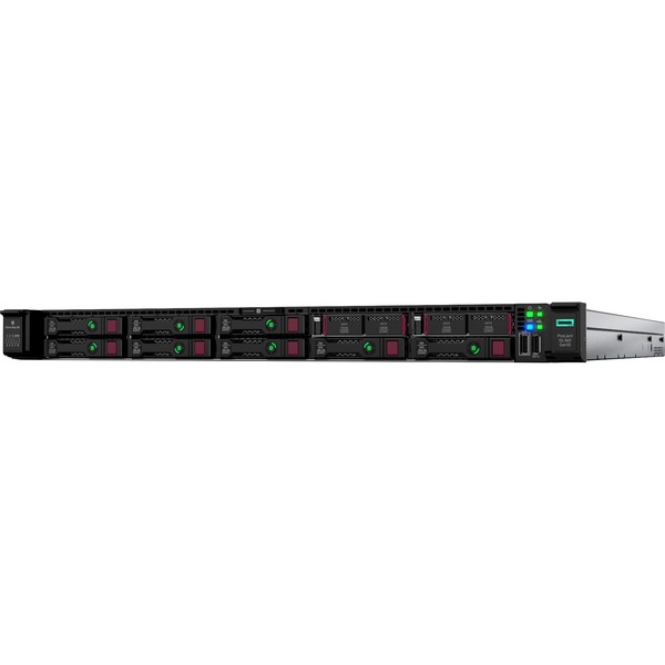 HP ProLiant DL360 G10 Intel Xeon Silver 4110 8-Core 2.1GHz 16GB 1U Rack Server (P06453-B21) - RAID P408-i 12Gb/s SAS Controller, 8x 2.5" Hot-Swap Drive Bays, 500W PSU