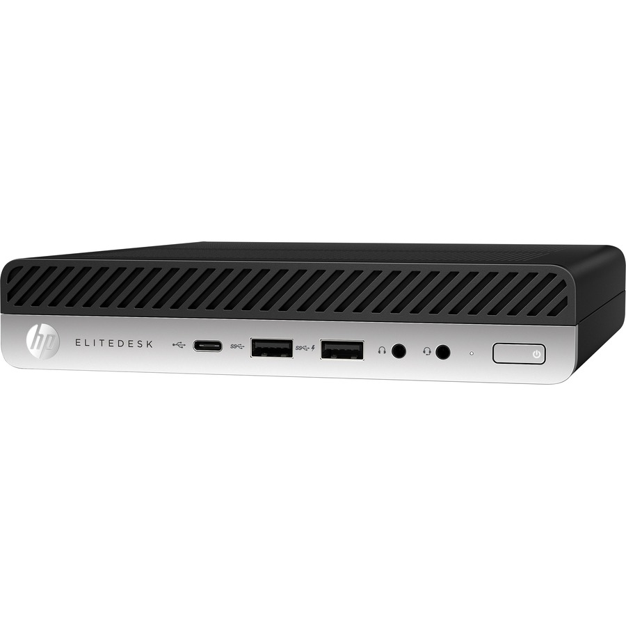 HP EliteDesk 800 G4 Desktop Computer - Intel Core i7 8th Gen i7-8700T 2.40 GHz - 8 GB RAM DDR4 SDRAM - 256 GB SSD - Desktop Mini