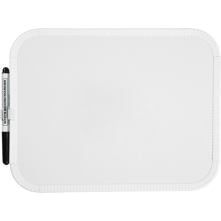 4" Width X 3" Height White Melamine Lorell Wood Frame Dry-erase Boards 