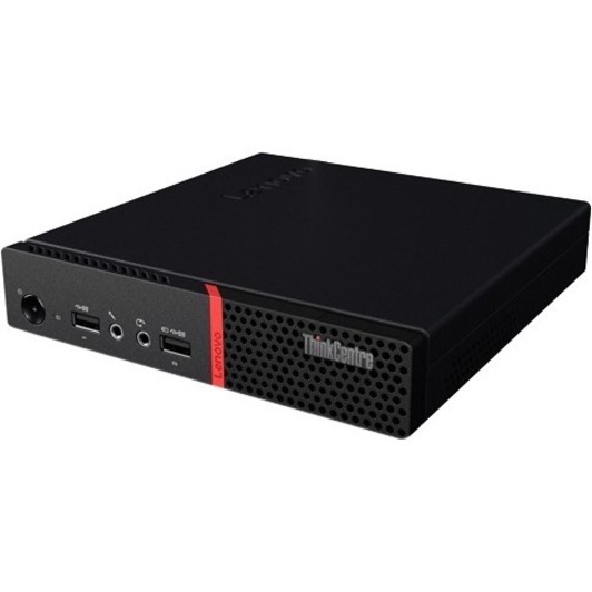 Lenovo ThinkCentre M715q 10VG000QUS Desktop Computer - AMD A-Series A12-9800E 3.10 GHz - 8 GB RAM DDR4 SDRAM - 256 GB SSD - Tiny