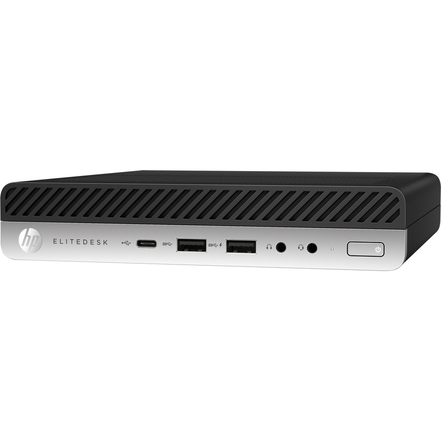 HP EliteDesk 800 G4 Desktop Computer - Intel Core i5 8th Gen i5-8500T 2.10 GHz - 8 GB RAM DDR4 SDRAM - 256 GB SSD - Desktop Mini